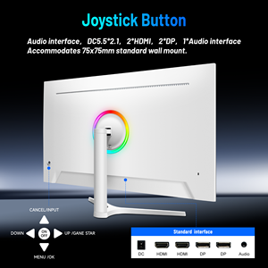 Monitor <span class=keywords><strong>de</strong></span> Juegos para <span class=keywords><strong>PC</strong></span> con <span class=keywords><strong>Pantalla</strong></span> LED <span class=keywords><strong>de</strong></span> 27/32 Pulgadas, 240 Hz, QWHD 2560*1440, Marco Blanco, Panel IPS VA <span class=keywords><strong>de</strong></span> 1 ms, <span class=keywords><strong>Pantalla</strong></span> LCD con Base Fija - Product Image 5