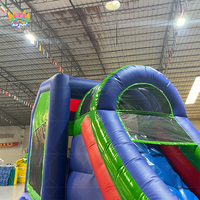 Toboggan gonflable combiné écologique en PVC Airfunpro avec château gonflable pour usage commercial