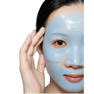 Anti-kırışıklık kaldırma beyazlatma hyaluronik asit C vitamini kollajen gece sarma levha yüz maskesi tüm cilt için çok renkli - Product Image 4