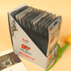 Recambio de Bolígrafo de Gel Zhonxuan 0.5mm Negro ZX366 para Exámenes y Oficina - Product Image 2
