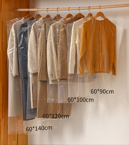 Fundas Protectoras de Plástico Transparente para Ropa, Bolsas para Guardar Prendas en el Armario, para Viajes, Almacenamiento de <span class=keywords><strong>Abrigos</strong></span>, Chaquetas y Vestidos - Product Image 4