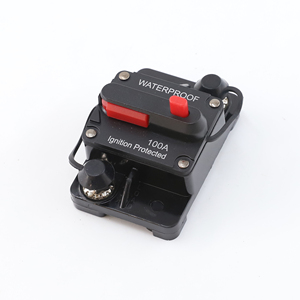 Composant de protection contre les surcharges 30A 80A 200A 12V-48V CC pour automobile marine, disjoncteur de <span class=keywords><strong>récupération</strong></span> automatique étanche - Product Image 6