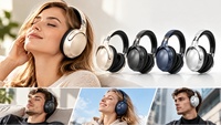 Casque sans fil étanche, stéréo surround, écouteurs sans fil pour le sport et le gaming, avec réduction active du bruit