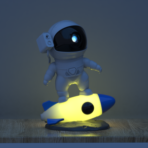 Lampe de projection galactique Rocket Astronaut pour maison intelligente, décoration intérieure, veilleuse - Product Image 6