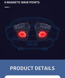 LICHANG Vente à chaud Machine de massage par vibration des pieds télécommandée avec chaleur - Product Image 6