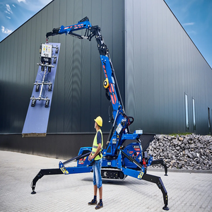 Grúa Araña Mini de 2t, 3t, 5t con Pluma Telescópica Hidráulica, Motor de Origen Francés, Precio Económico en Venta - Product Image 2