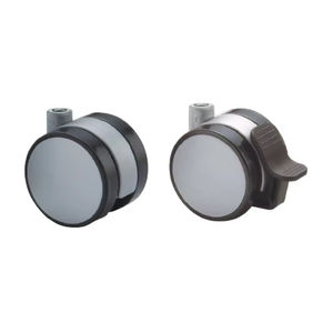 Hot Selling Premium Quality Plastic Roller <b>Casters</b> 60mm Diameter Nylon PU/Nylon <b>Wheel</b> Furniture <b>Casters</b> - Product Image 1