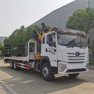 شاحنة FAW JK6 ذات 10 عجلات مزودة برافعة ذراع قابلة للطي بحمولة 16 طن و<span class=keywords><strong>20</strong></span> طن و25 طن، شاحنة رافعة ذات ذراع مفصلي 6×4 للبيع - Product Image 2