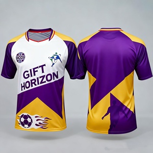 Camisetas de Fútbol Personalizadas Baratas al por Mayor, Camisetas de Fútbol Sublimadas para Hombre, Camisetas de Fútbol para Adultos y Niños - Product Image 3
