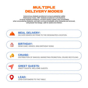 Camión de comida automático, Tecnología de Beijing para evitar obstáculos, restaurante, camarero - Product Image 5