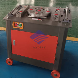 Dobladora de barras de acero de construcción Dobladora de barras de refuerzo de acero al carbono con componentes de núcleo de motor y PLC semiautomática - Product Image 5