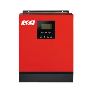 ESG Inverter hibrida tenaga surya, Inverter mati Dc Ac 5kW, mikro 24V 3000W 3KW 5kW, gelombang sinus murni bawaan