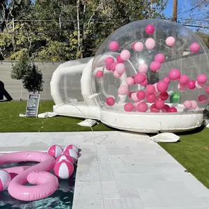 Zhenmei fabricante comercial 3m inflável casa de bolha para criança grande barato castelo de salto