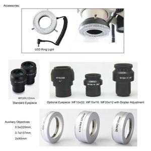 TIBO TBST-6ズームシリーズ高精度ズーム双眼鏡ステレオ顕微鏡ラックおよびピニオントラックスタンドの倍率8x-50x - Product Image 3