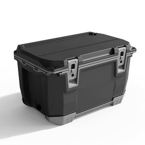 60L Modern Portable Reusable Waterproof <b>Cooler</b> <b>Box</b> with Cup Holder for Fishing - Product Image 3