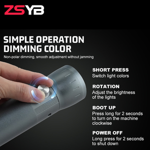 Zsyb Sản Phẩm Mới 10W <span class=keywords><strong>Mini</strong></span> Hợp Kim Nhôm Chiếu Sáng Tương Phản 7800MAh Gobos Ánh Sáng Mô Hình Nhiếp Ảnh Môi Trường Xung Quanh Điền Ánh Sáng - Product Image 4