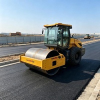 Compacteur de sol de 12 tonnes, rouleau compresseur ST-12B6, 97,5 kW, machine de construction routière vibratoire hydrostatique à rayon de braquage court