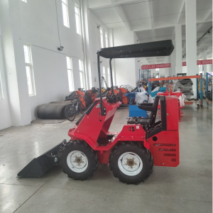 Nouveau tracteur chinois avec pelle arrière et chargeur frontal 4x4 4WD Mini chargeur Pelle arrière Accessoires Chargeur à chenilles - Product Image 4
