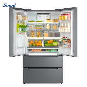 22.5 Cuft Home E Star Black Stainless Steel French Door <b>Refrigerator</b> - Product Image 4