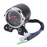 Tampilan Digital Gear Speedometer Odometer Ganda Sepeda Motor Universal