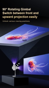 โปรเจคเตอร์ภาพยนตร์สำหรับความบันเทิงภายในบ้านแบบไฟฟ้า OEM จากโรงงาน ระบบ Android <span class=keywords><strong>13</strong></span> ขนาดเล็ก HD 720P วิดีโอ 4K โปรเจคเตอร์ LCD สำหรับใช้งานกลางแจ้ง - Product Image 4