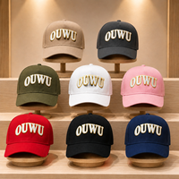 Casquette de baseball 5 panneaux brodée, ajustable, anti-UV, avec logo personnalisé, multicolore, fabrication OEM