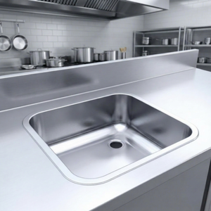 Équipement de restauration commerciale, évier en acier inoxydable, bac à laver pour cuisine, restaurant, hôtel - Product Image 1