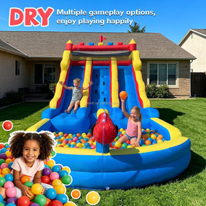 Scivoli d'Acqua Gonfiabili per Bambini, Divertimento per il Giardino di Casa - Product Image 2
