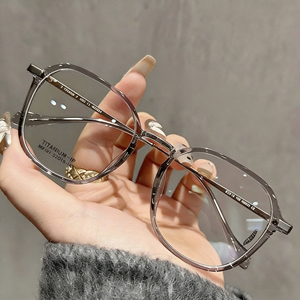 Customizable New Lightweight and Simple Anti-Blue Light High-Definition Premium Unisex <strong>Reading</strong> <strong>Glasses</strong> with Transparent Lenses - Product Image 2