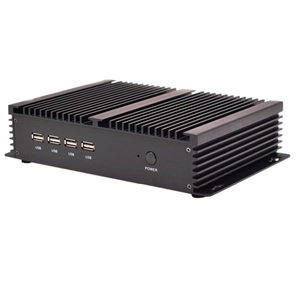 N60ECM PC Industrial Integrado Sin Ventilador de 3.5 Pulgadas IPC <span class=keywords><strong>Celeron</strong></span> 1007U <span class=keywords><strong>1037U</strong></span> I3 I5 I7 6*COM HDI LAN <span class=keywords><strong>DUAL</strong></span> - Product Image 2
