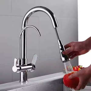 <span class=keywords><strong>Rubinetto</strong></span> da cucina di lusso moderno a doppio manico in lega di zinco <span class=keywords><strong>rubinetto</strong></span> da cucina purificazione dell'<span class=keywords><strong>acqua</strong></span> a foro singolo valvola in ceramica <span class=keywords><strong>rubinetto</strong></span> da cucina di lusso - Product Image 3