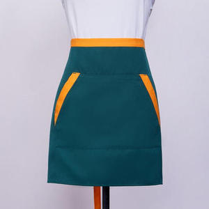Tablier de Serveuse Personnalisé avec Logo, 2 Poches, Tablier Court pour Serveurs, Tablier de Moitié Taille pour Serveuses ou Pâtissières, Vente en Gros - Product Image 3
