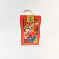 Caja de Regalo de Lujo Personalizada a Precio de Fábrica, Papel con Lámina Dorada, Recubrimiento Mate, Forro de Esponja, Empaque Premium para Velas de Boda