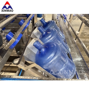 Système de lavage, remplissage et scellage entièrement automatique 450BPH pour bidons de 5 gallons/20L - Product Image 4