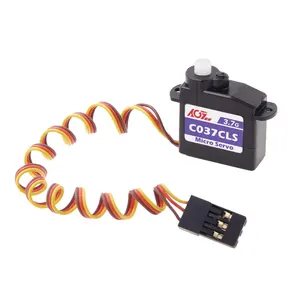 AGFRC C037CLS 디지털 코어리스 모터 마이크로 초고속 응답 0.06sec 0.55KG 토크 6V 플라스틱 기어 서보 소형 RC 자동차