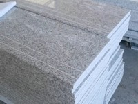 Marches d'escalier en granit naturel poli gris, grandes dalles modernes, prix de gros usine Chine, marque Baotong, garantie 3 ans