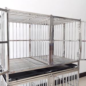 Kandang Lipat Hewan Peliharaan LIZE <span class=keywords><strong>PET</strong></span> Berkualitas Tinggi dari Baja Anti Karat, Peralatan Kandang yang Tahan Lama dalam Kemasan Kotak untuk Penggunaan Veteriner - Product Image 5