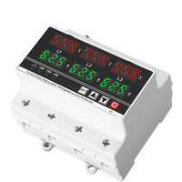 Commutateur de transfert automatique double alimentation ATS 5 affichages 63A80A100A Stabilisateurs de protection contre les surtensions pour courant alternatif