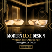 Lustre en forme de ligne de pêche, inspiré de la France, de luxe léger, haut de gamme, personnalisé, avec LED électroplaquées, abat-jour en marbre naturel espagnol, grand modèle, 2700K