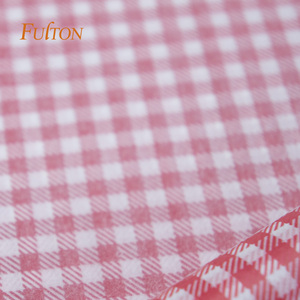 กระดาษไขเคลือบกันซึมสีแดงขาวลายตารางสำหรับห่อแฮมเบอร์เกอร์และแซนด์วิชชีส - Product Image 6