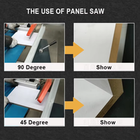 Équipement de fabrication de meubles, scie à découper la mélamine, table de découpe multifonctionnelle, panneau de contreplaqué