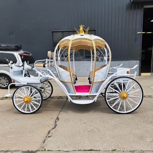 Carrozza Elettrica a Forma di Zucca Stile Cenerentola di Yiyang - Colori Personalizzabili, 4-6 Posti per Matrimoni, Eventi e Tour Turistici - Massimo Sconto - Product Image 4