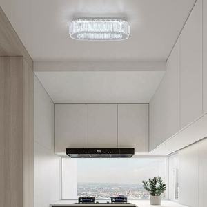 شخصية بيضاوية بسيطة نورديك مصباح سقف مطعم غرفة نوم Licht إضاءة كريستال إبداعية - Product Image 2