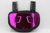 YOUNGSON Nouveau produit Casque de gardien de but de hockey sur glace avec plaque dorsale chromée personnalisable (couleur/logo) pour joueurs de football américain, doublure ABS EVA