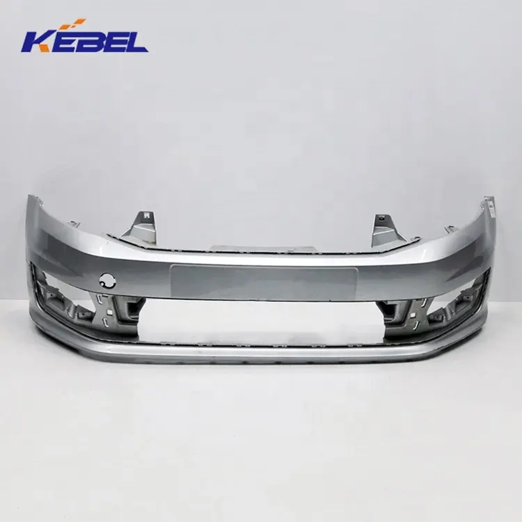 hot sale steel custom front bumper designs 6ru807221agru front bumper for vw polo 2016 2020 accessories volkswagen car parts