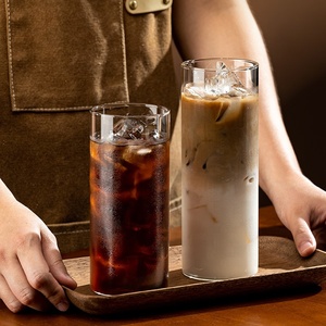 Vasos de Vidrio de Borosilicato Transparentes, Altos, Delgados y Cilíndricos para Café, Vasos Simples y Rectos para Beber Cócteles, Vasos <span class=keywords><strong>Tom</strong></span> Collins - Product Image 5