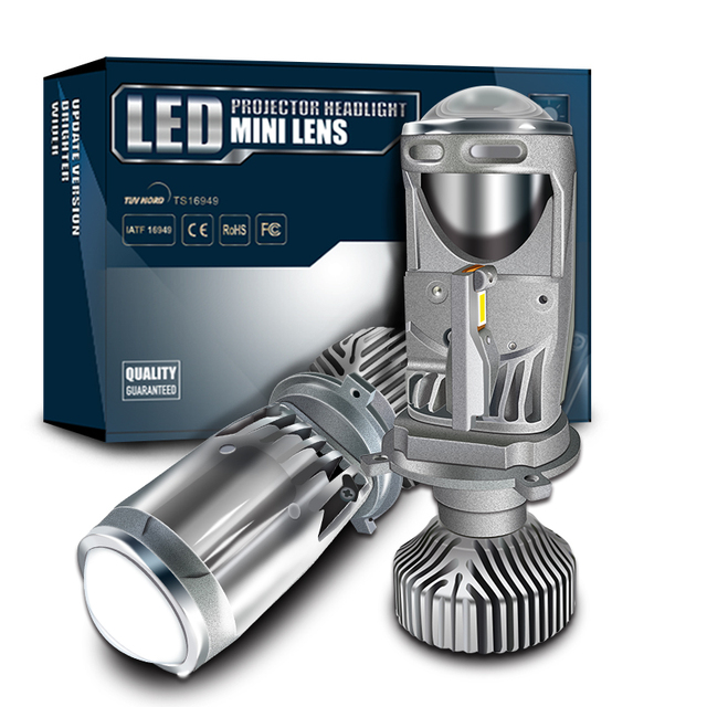 High Low G6 Car Lamp Bulb Laser Headlamp Bulb Bi Led Projector Led Light Mini Lens Projector H4 Led Headlight