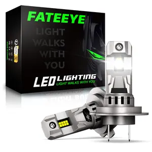 FateEye Led אור רכב פנס 20000Lumens H7 Led פנס הנורה 1:1 70w V8 R4 V3 T19 F7 F5 g20 R6 F11 Led פנס