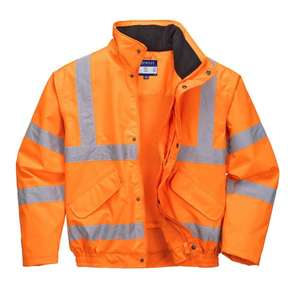PORTWEST - RT62ORRM <b>Hi</b>-<b>Vis</b> <b>orange</b> breathable Mesh lined <b>jacket</b> - EAN 5036108157839 <b>HI</b>-<b>VIS</b> WORKWEAR - Product Image 1