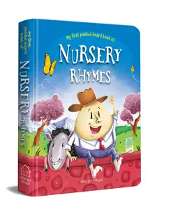 Stampa di modelli personalizzati tavole per fumetti illustrati Classic Nursery rhyps libro con copertina rigida
